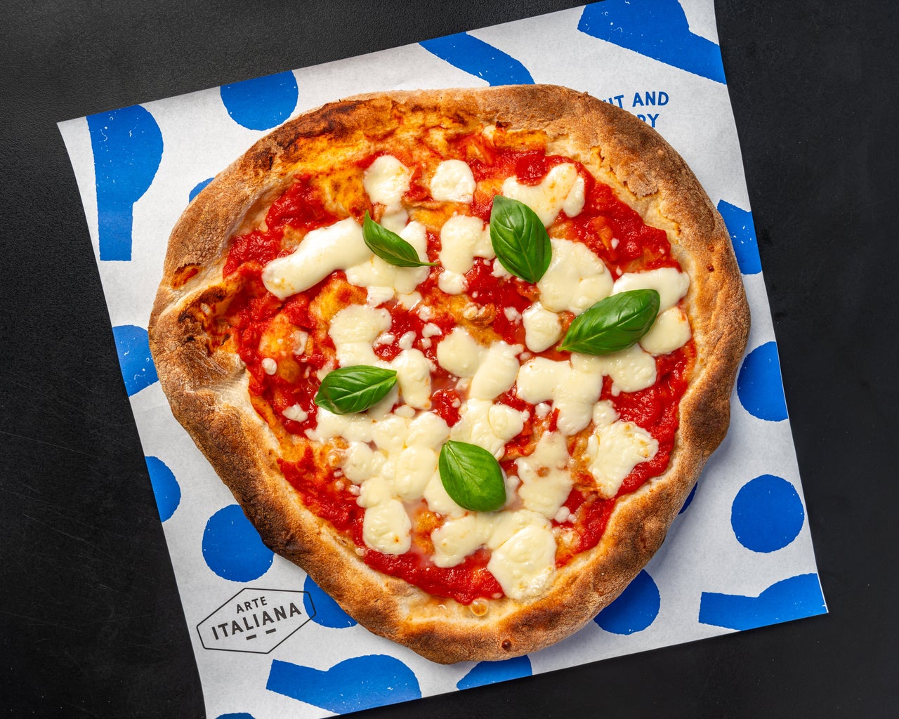 OOPS pizza made with our signature house-made dough